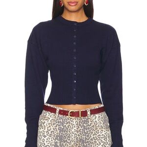 Lioness Navy Blue Cardigan